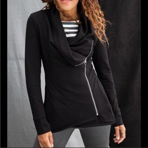Matilda Jane Laia Women’s Ponte Zippered Jacket size XXL